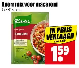 Dirk Knorr mix voor macaroni aanbieding