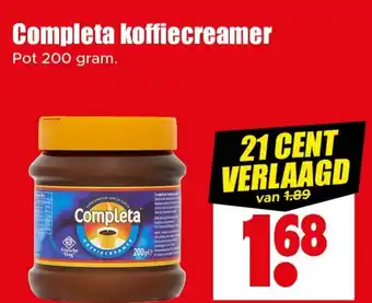 Dirk Completa koffiecreamer aanbieding