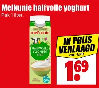 Dirk Melkunie halfvolle yoghurt aanbieding