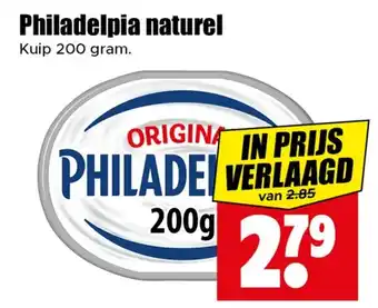 Dirk Philadelpia naturel aanbieding
