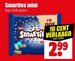Dirk Smarties mini aanbieding