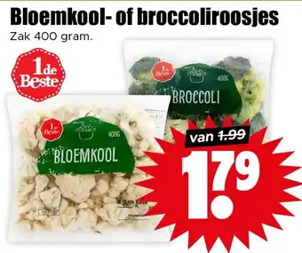 Dirk Bloemkool- of broccoliroosjes aanbieding