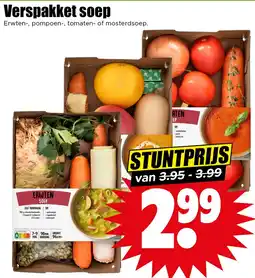 Dirk Verspakket soep aanbieding