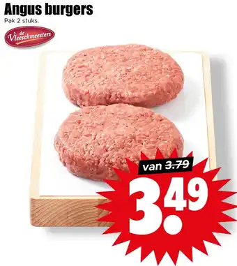 Dirk Angus burgers aanbieding