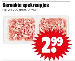 Dirk Gerookte spekreepjes aanbieding