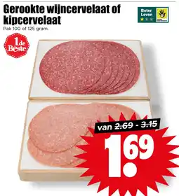 Dirk Gerookte wijncervelaat of kipcervelaat aanbieding