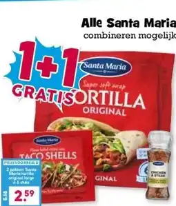 Boon`s Markt Alle Santa Maria aanbieding