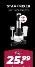 Boon`s Markt STAAFMIXER aanbieding
