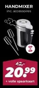 Boon`s Markt HANDMIXER aanbieding