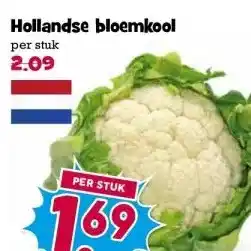 Boon`s Markt Hollandse bloemkool aanbieding
