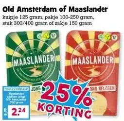 Boon`s Markt Old Amsterdam of Maaslander aanbieding