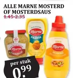 Boon`s Markt ALLE MARNE MOSTERD OF MOSTERDSAUS aanbieding