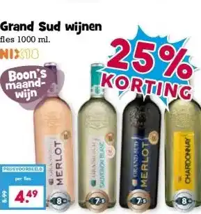 Boon`s Markt Grand Sud wijnen aanbieding