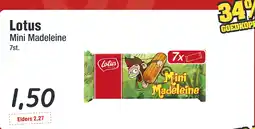 Budget Food Lotus Mini Madeleine aanbieding