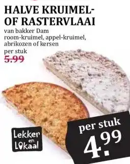 Boon`s Markt HALVE KRUIMEL- OF RASTERVLAAI aanbieding
