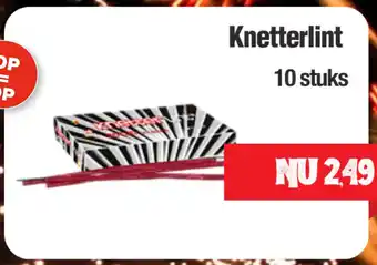 Budget Food Vuurwerk Knetterlint aanbieding