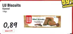 Budget Food LU Biscuits Kaneel aanbieding