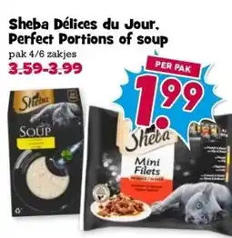 Boon`s Markt Sheba Délices du Jour, Perfect Portions of soup aanbieding