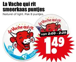 Dirk La Vache qui rit smeerkaas puntjes aanbieding