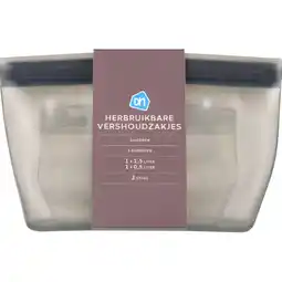 Albert Heijn AH Herbruikbare vershoudzakjes aanbieding