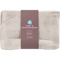 Albert Heijn AH Thee- & keukendoekset aanbieding