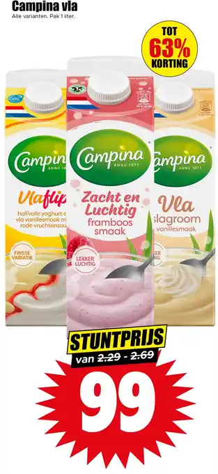 Dirk Campina vla aanbieding