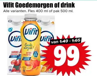 Dirk Vifit Goedemorgen of drink aanbieding