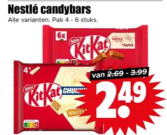 Dirk Nestlé candybars aanbieding