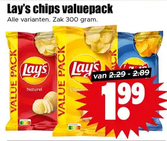 Dirk Lay's chips valuepack aanbieding