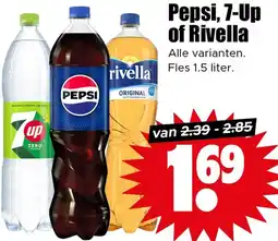 Dirk Pepsi, 7-Up of Rivella aanbieding