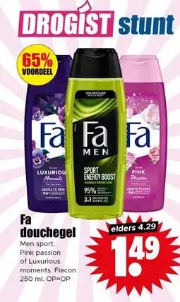 Dirk Fa douchegel aanbieding