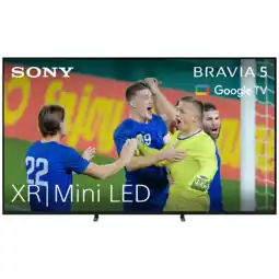 MediaMarkt Sony 75xr55bp Bravia 5 4k Xr Mini Led (2025) aanbieding