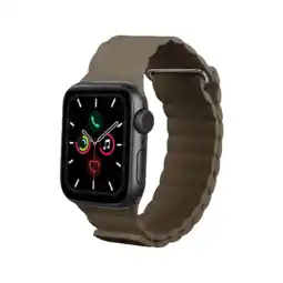 MediaMarkt Just In Case Magfit Strap Apple Watch 40-42mm Horlogebandje Koffie aanbieding