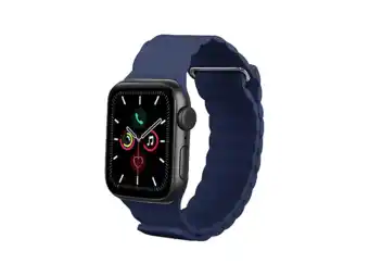 MediaMarkt Just In Case Magfit Strap Apple Watch 40-42mm Horlogebandje Navy aanbieding