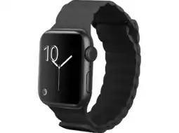 MediaMarkt Just In Case Magfit Strap Apple Watch 44-49mm Horlogebandje Zwart aanbieding