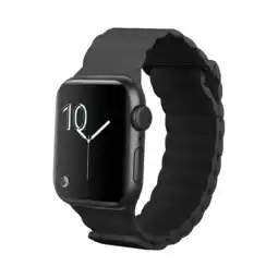 MediaMarkt Just In Case Magfit Strap Apple Watch 44-49mm Horlogebandje Zwart aanbieding