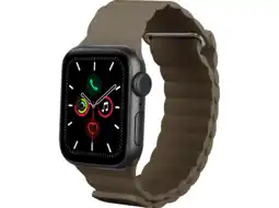 MediaMarkt Just In Case Magfit Strap Apple Watch 44-49mm Horlogebandje Navy aanbieding