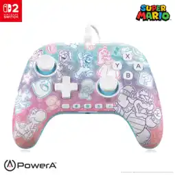 MediaMarkt Powera Controller Nsw2- Mushroom Kingdom Nintendo Switch 2 Zwart aanbieding