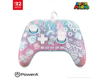 MediaMarkt Powera Controller Nsw2- Mushroom Kingdom Nintendo Switch 2 Zwart aanbieding