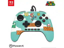 MediaMarkt Powera Controller Nsw2- Mario Time Nintendo Switch 2 Zwart aanbieding
