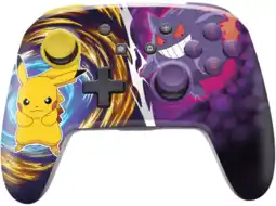 MediaMarkt Powera Controller Nsw - Pikachu Vs Gengar Nintendo Switch Meerkleurig aanbieding