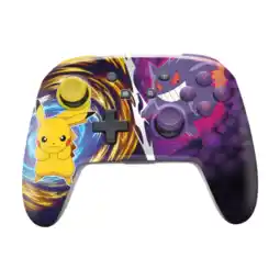 MediaMarkt Powera Controller Nsw - Pikachu Vs Gengar Nintendo Switch Meerkleurig aanbieding