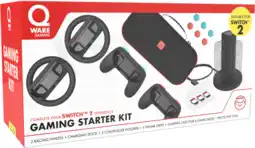 MediaMarkt Qware Nintendo Switch 2 Starter Kit Zwart Starter Kit aanbieding