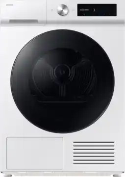 MediaMarkt Samsung Dv90db7845gwu3 - Warmtepompdroger 9 Kg 64 Db Energielabel A aanbieding