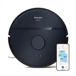MediaMarkt Philips Xu2000/15 Robotstofzuiger Met Dweilfunctie Donkerblauw aanbieding