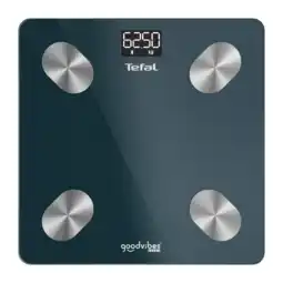 MediaMarkt Tefal Bm9620 Goodvibes Life Plus Lichaamsanalyseweegschaal Blauw aanbieding