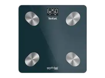 MediaMarkt Tefal Bm9620 Goodvibes Life Plus Lichaamsanalyseweegschaal Blauw aanbieding