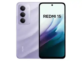 MediaMarkt Xiaomi Redmi 15 - 256 Gb Paars aanbieding