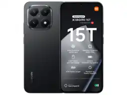 MediaMarkt XIAOMI 15T Zwart + Redmi Pad 2 Grijs - 256 GB Zwart aanbieding