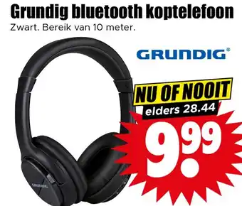 Dirk Grundig bluetooth koptelefoon aanbieding